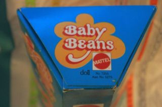 Mattel Baby Beans Orange 7255 Bippy 1974 7