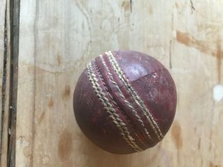 Vintage / Antique Cricket Ball,  At Least 30 Years Old,  Decent Shape