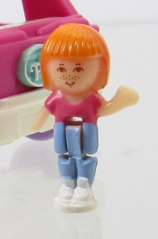 1994 Vintage Polly Pocket Home on the Go Compact Only,  1 Doll Bluebird Toys 2