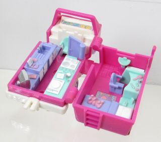 1994 Vintage Polly Pocket Home on the Go Compact Only,  1 Doll Bluebird Toys 3