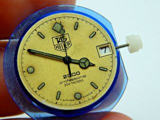 Vintage Tag Heuer 2000 Professional 200m Dive Watch Movement 955.  114