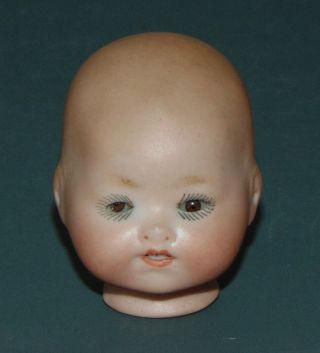 Antique Bisque Doll Head Sleep Eyes Dream Baby Armand Marseille 351 5/0