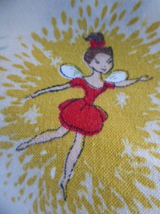 Vintage Walt Disney ' s Peter Pan,  Tinkerbell,  Capt.  Hook,  Wendy & Boys Fabric 3