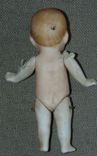 ANTIQUE All Bisque GOOGLY DOLL Unmarked 5