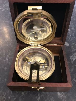 Antique Compass By Stanley London