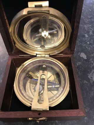 Antique Compass By Stanley London 2