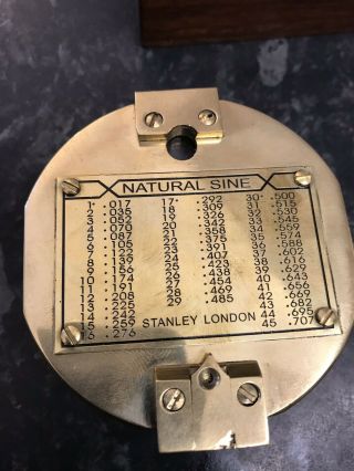 Antique Compass By Stanley London 4