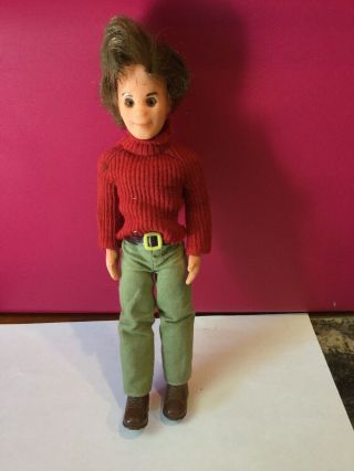 Vintage 1973 Mattel Sunshine Family Steve Doll 9” Length