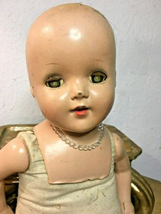 Vintage Antique 20 Inch Composition Doll