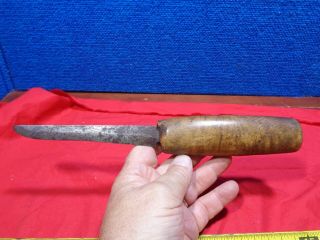 Primitive Hand Forged Knife Fighting Knife Trade Knife 12