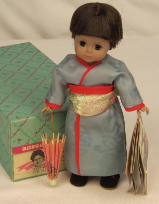 Vintage Madame Alexander Kins Japanese 770 Bent Knee 8 " Wendy Doll