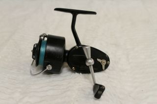 Vintage Garcia Mitchell 300 Black Spinning Fishing Reel Made In France