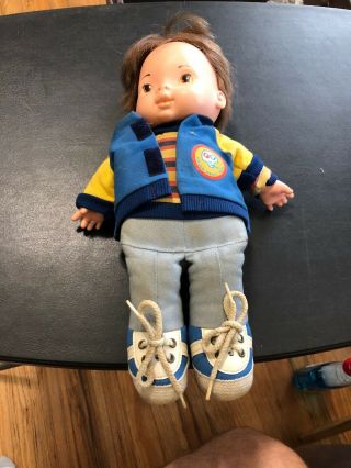 Vintage 1974 Fisher Price Toys Lapsitter Joey Doll W/ Jacket 206 Mexico