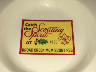 Boy Scouts Bsa 1983 Broad Creek Memorial Scout Reservation Ash Tray Maryland
