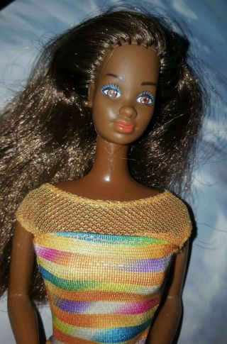 Vintage Mattel African American Barbie Long Hair 1966 Taiwan Dee Dee?