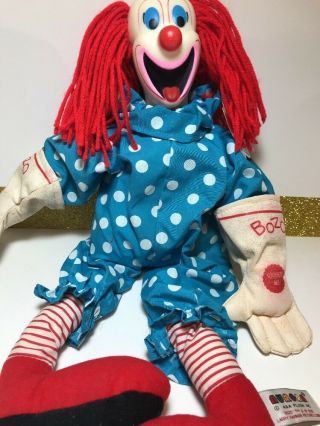 Vintage Bozo the Clown Doll 20 