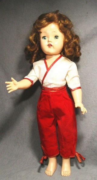 Vintage 16 " Hard Plastic Doll - Usa 170 - Roberta Ann,  Cindy Strutter,  Baby Barry?
