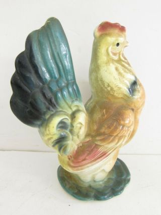 Mid Century Royal Farmhouse Chicken 50s Copley Style Ceramic Figurine 7.  5 