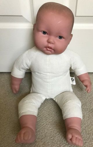 20 " Berenguer Baby Doll With Cloth And Vinyl Arms Legs Sweet
