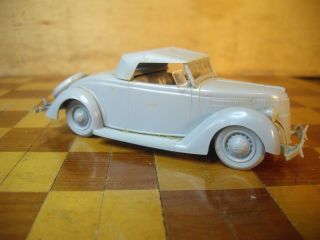 Pyro 1:32 Scale 1936 Ford Roadster Grey Plastic Lindberg