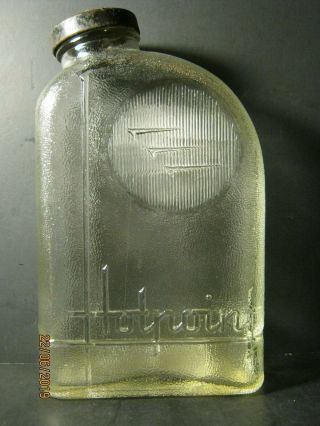 Antique - Art Deco - Hotpoint - Refrigerator Water Bottle - Anchor Hocking