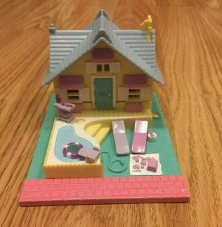 1993 Vintage Bluebird Polly Pocket Vintage Summer House Complete