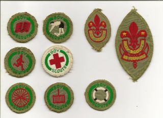 Scout Proficiency Badges - Pre Apr (x7) - Scout Badge