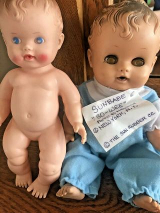 Vintage Ruth Newton Sun Rubber Baby Doll (s)