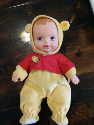 Vintage Disney Water Baby With Pooh Bear Outfit