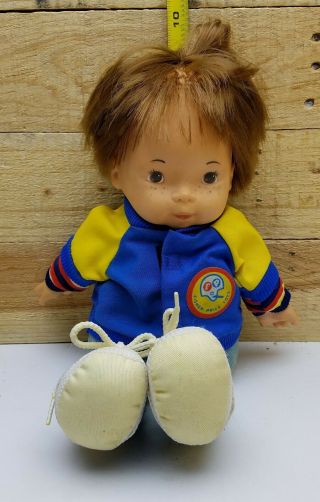 Vintage 1974 Fisher Price Toys Lapsitter Joey Doll W/ Jacket 206 Mexico