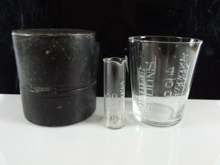 Antique Medicine Glass & Minim Measure Ref 611/7