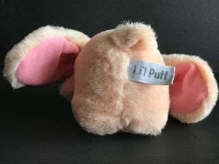 Russ LI ' L PUFF Bunny - stuffed animal toy (vintage 1980s) 5
