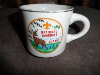 Boy Scouts Coffee Mug: National Jamboree Idaho 1969 Bsa