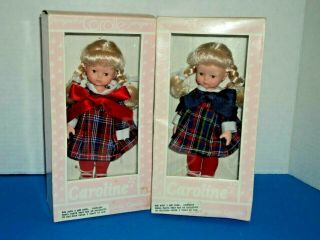 2 1989 6 " Corolle Caroline Dolls