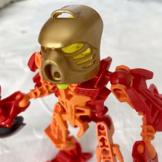 Lego Bionicle Stars Tahu 7116 - Assembled - Red and Golden Masks - No canister 3