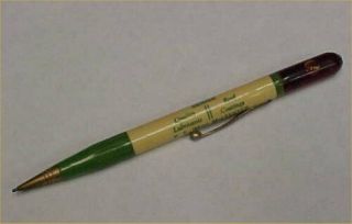 Vintage Mechanical Pencils Antique Floater Advertising Cascade Petroleum Denver