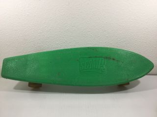 1970’s Vintage Green Scamp Skateboard 21 1/4”