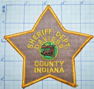 Indiana,  Daviess County Sheriff Dept Patch