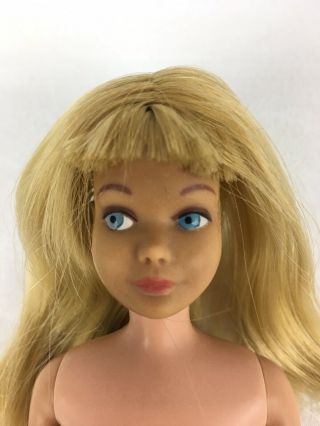 Vintage Mattel 1963 Straight Leg Skipper Doll Blonde Hair Japan