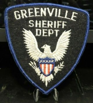 Company Closed,  Patch Retired: Greenville County Sc.  Sheriff 