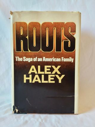 Alex Haley Roots Vintage 1976 1st Edition Signed Hb Dj