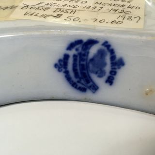 Antique Alfred Meakin Bone Dish Royal Semi Porcelain Cambridge Pattern 4