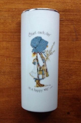 Holly Hobbie Hanging Bud/root Vase / Start Each Day In A Happy Way
