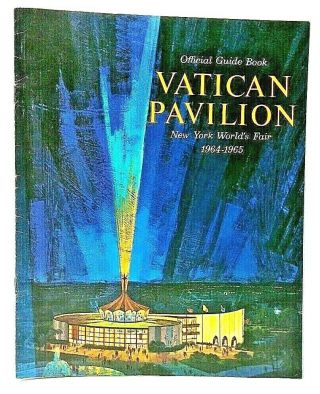 Vtg 60s Vatican Pavilion Official Guide York World 