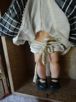Vintage Arranbee Littlest Angel Doll With Trunk,  Tag & Wardrobe 3