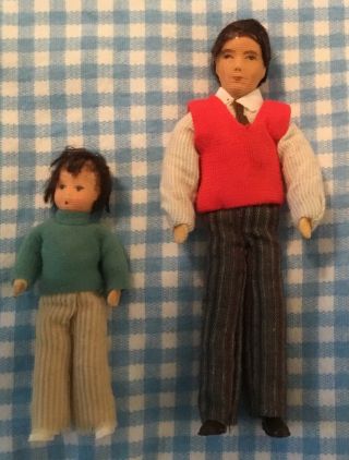 Vintage Erna Meyer Boy & Man Dolls