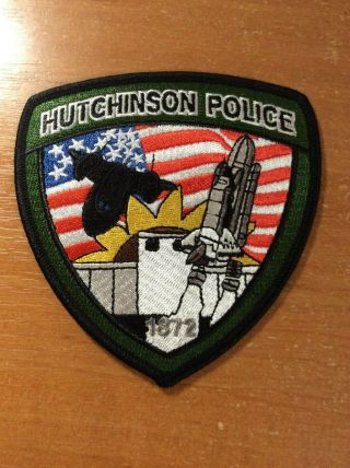 Patch Police Hutchinson Kansas Ks