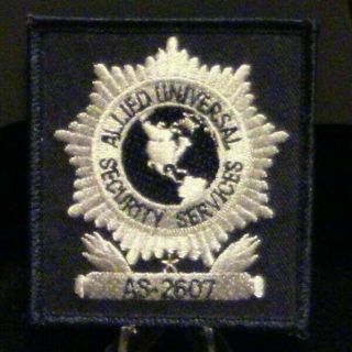 Company Closed/patch Retired: Allied Universal Security Officer Badge Patch