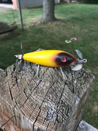 Vintage Wood Neal Spinner Tough Color Lure