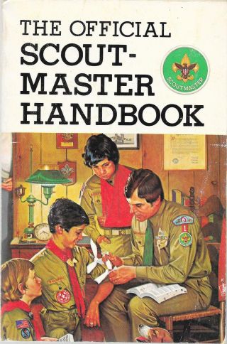 1982 2nd Print The Scoutmaster Handbook Vintage Boy Scouts Of America Bsa Book